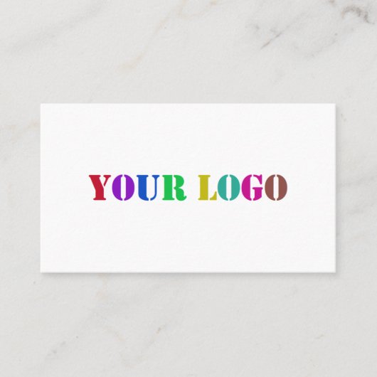 カスタムロゴのプロモーションパーソナライズされた コーリングカード (正面)