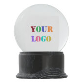 カスタムロゴのプロモーションパーソナライズされた スノーグローブ (裏面)