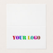カスタムロゴのプロモーションパーソナライズされた 名刺 (外部フラット)