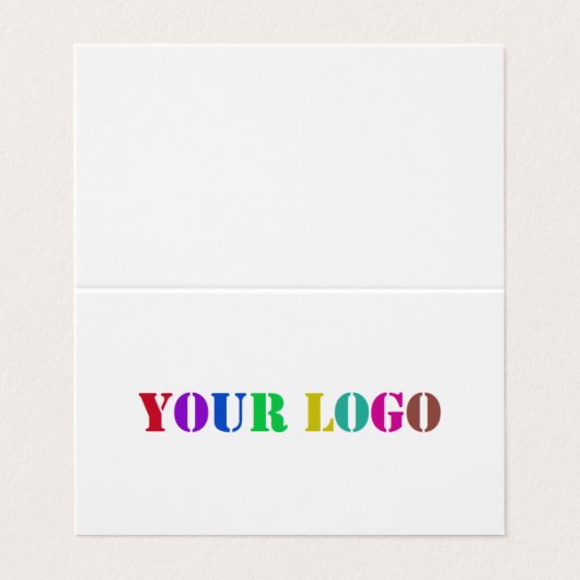 カスタムロゴのプロモーションパーソナライズされた 名刺 (外部フラット)