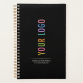 カスタムロゴのプロモーションプランナーウィークリー&毎月 プランナー手帳 (正面)