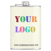 カスタムロゴのプロモーション用のフラスコ フラスク (正面)