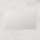 カスタムロゴのミニマリストモダンエレガントプロフェッショナル 名刺 (裏面)