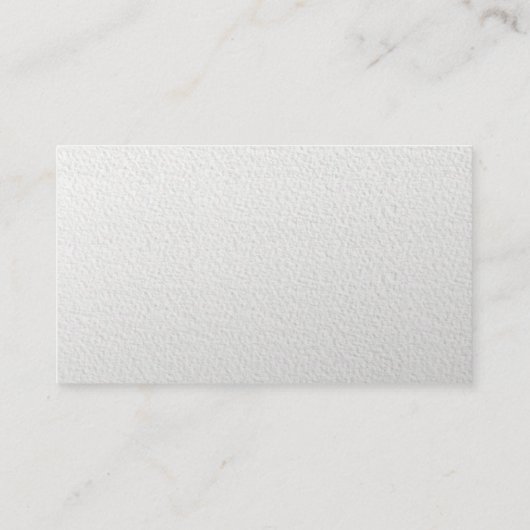 カスタムロゴのミニマリストモダンエレガントプロフェッショナル 名刺 (裏面)