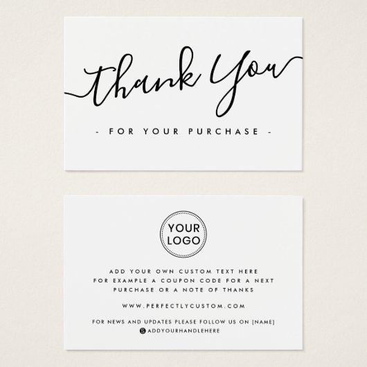 カスタムロゴの白または感謝してい任意の色 (正面&裏面)