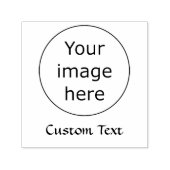 カスタムロゴの自己印鑑 セルフインキングスタンプ (デザイン)