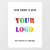 カスタムロゴの販売促進パーソナライズされた ウィンドウサイン (シート)