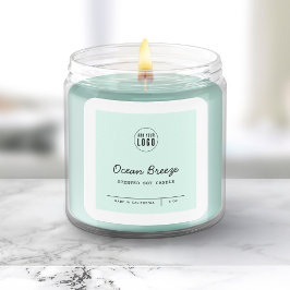 カスタムロゴの追加スクリプト行の製品ラベル スクエアシール