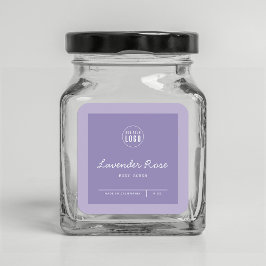 カスタムロゴの追加スクリプト行の製品ラベル スクエアシール