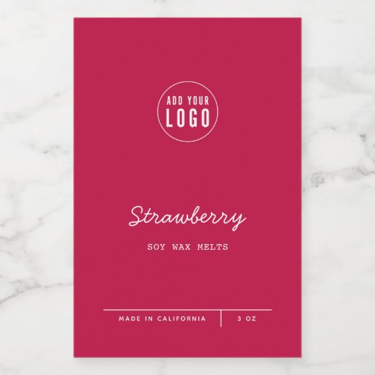 カスタムロゴの追加スクリプト行の製品ラベル ワインラベル (シングルラベル)