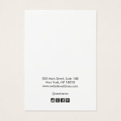 カスタムロゴの追加ホワイトネックレスブレスレットディスプレイ (裏面)