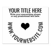 カスタムロゴまたはイメージスタンプ ラバースタンプ (インプリント)