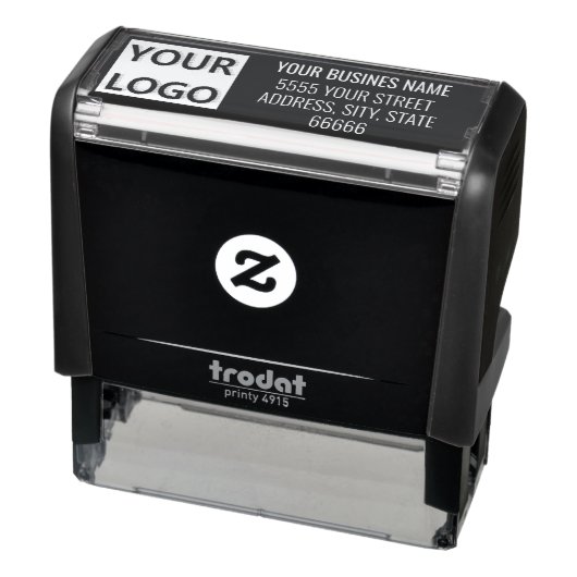 カスタムロゴまたはフォトカラーアドレススタンプテンプレート セルフインキングスタンプ (商品)