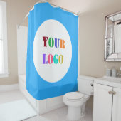 カスタムロゴまたはフォトシャワーカーテン色の選択 シャワーカーテン (インサイチュ)