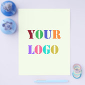 カスタムロゴまたはフォトビジネスフライヤーテンプレート チラシ (シングル)