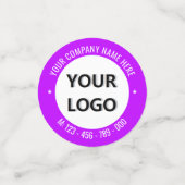 カスタムロゴまたは写真と文字紙吹雪の色 コンフェッティ (スモール正面)