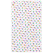 カスタムロゴまたは写真テーブルクロステンプレート テーブルクロス (正面)