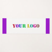 カスタムロゴまたは写真ヨガマットギフト – お好きな色 ヨガマット (正面(横))