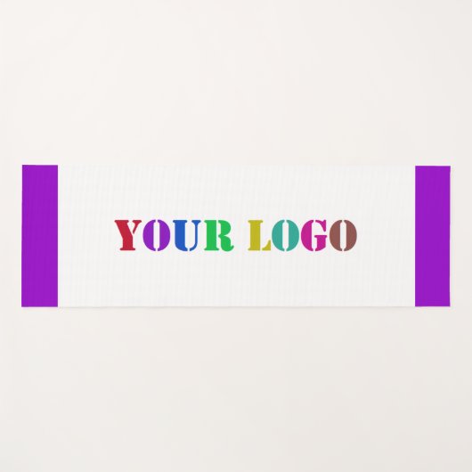 カスタムロゴまたは写真ヨガマットギフト – お好きな色 ヨガマット (正面(横))