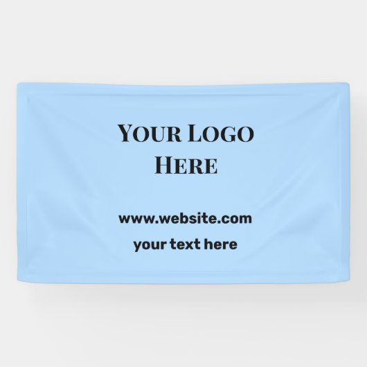 カスタムロゴを追加してください ここにウェブサイトを掲載して ありがとう   バナー 横断幕 (横)