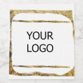 カスタムロゴを追加 お名前入り 会社名 パーソナライズ ワインラベル (シングルラベル)