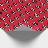 カスタムロゴを追加Proビジネスギフトラップ ラッピングペーパー (角)