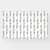 カスタムロゴイベントの背景ステップと繰り返し 横断幕 (横)