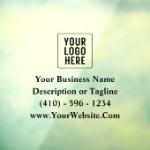 カスタムロゴカー広告ビジネスマーケティング ウィンドウサイン (シート3)