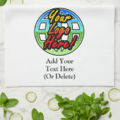 カスタムロゴギフ企業のト キッチンタオル (折り畳み)