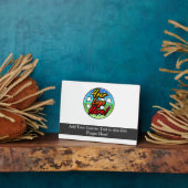 カスタムロゴギフ企業のト フォトプラーク (側面)