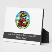 カスタムロゴギフ企業のト フォトプラーク (側面)