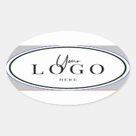 カスタムロゴクラシック 楕円形シール