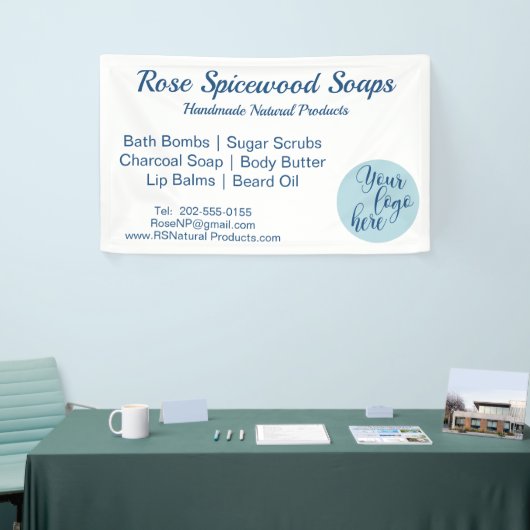 カスタムロゴクラフトフェア 横断幕 (トレードショー)