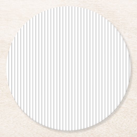 カスタムロゴコースター | 名刺、写真デザイン ラウンドペーパーコースター (正面)