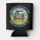 カスタムロゴゴルフクラブスワッグリーグ大会 缶クーラー (正面)