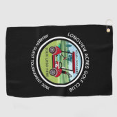 カスタムロゴゴルフクラブリーグ大会 ゴルフタオル (横)