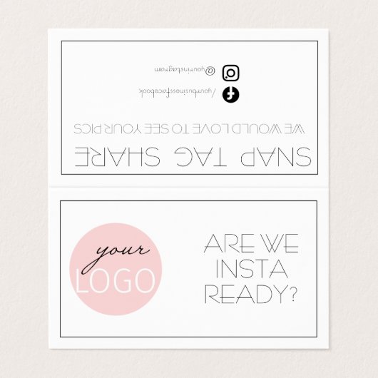 カスタムロゴシックカフェバリスタソーシャルメディアアイコン 名刺 (外部フラット)