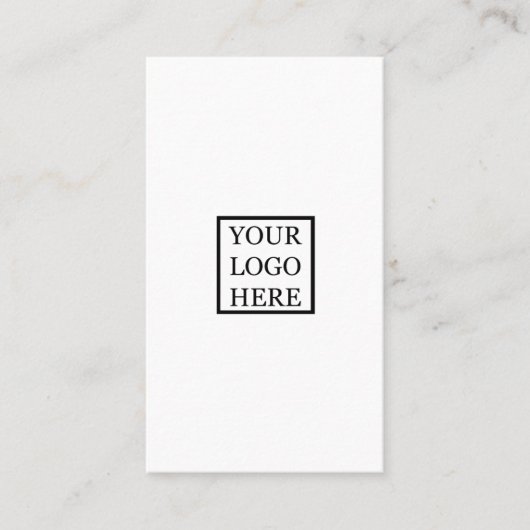 カスタムロゴシンプルミニマルプロフェッショナル 名刺 (正面)