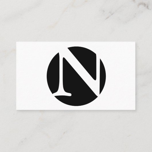 カスタムロゴシンプル 名刺 (裏面)