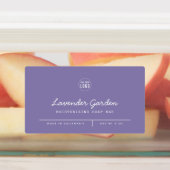 カスタムロゴスクリプト行の製品の色の追加 ラベル (貼付)