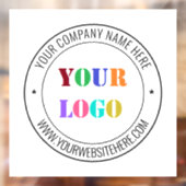 カスタムロゴテキストビジネスウィンドウクリングの例 ウィンドウサイン (シート2)