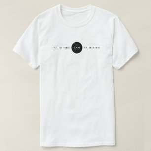 カスタムロゴテキスト ビジネスTシャツ Tシャツ