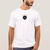 カスタムロゴテキスト ビジネスTシャツ Tシャツ (正面)