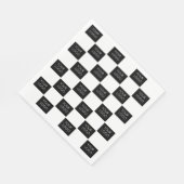 カスタムロゴパターンプロフェッショナル会社 スタンダードランチョンナプキン (角)