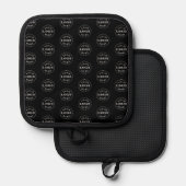 カスタムロゴパターンポットホルダーキッチン用品 鍋敷き (正面/裏面)