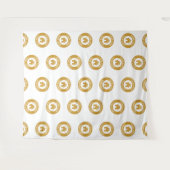 カスタムロゴパターン企業のイベント タペストリー (正面(横))