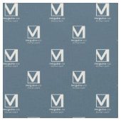 カスタムロゴパターン織物 ファブリック (クローズアップ)