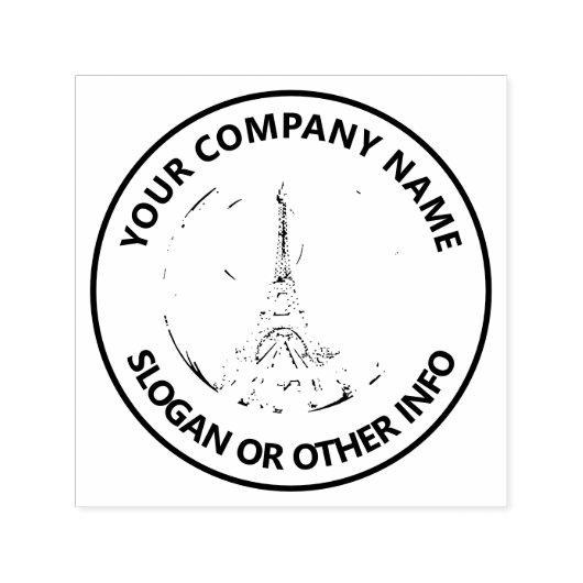 カスタムロゴパリ セルフインキングスタンプ (デザイン)