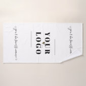 カスタムロゴパーソナライズされた事業 バスタオル (バスタオル)