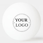 カスタムロゴビジネスの宣伝ブランディング 卓球ボール (裏面)